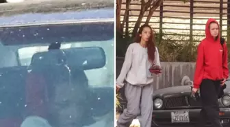 Angelina Jolie kızı Shiloh, arabada kız arkadaşı ile öpüşürken görüntülendi