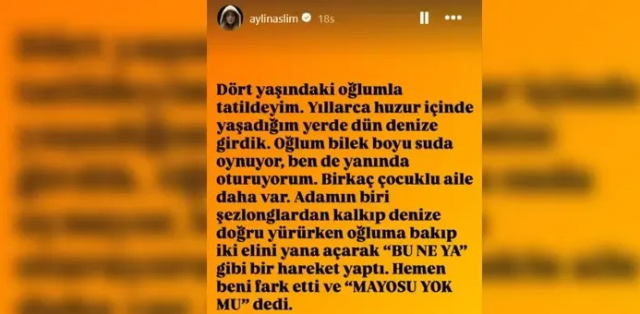Aylin Aslım'ın plaj tartışması gündem oldu! Aylin Aslım olayı nedir?