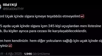 THY’den Sigara İçen Yolculara Cezai Önlem