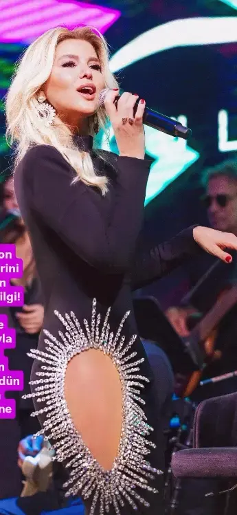 G&uuml;lben Ergen'den sıra dışı dekolte! G&ouml;zler baldırına odaklandı