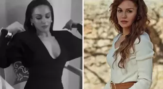 Sahra Şaş’ın dekoltesine ekipten jet müdahale